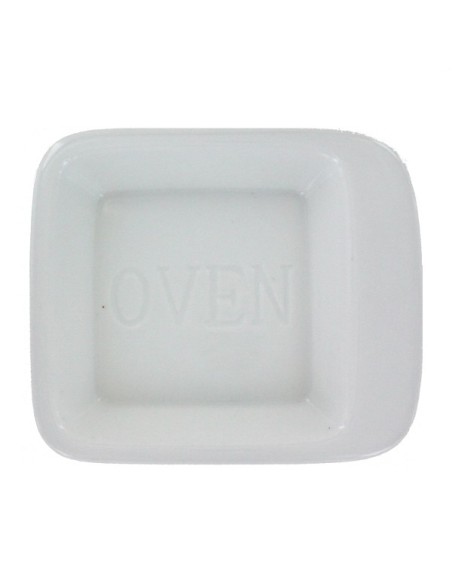 Plat à gratin individuel porcelaine 19 cm REF : 701009