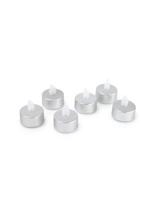 6 x Bougies Tea light LED REF : 681244