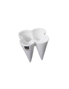 Réhausse 4 pieds porcelaine 14.5 cm Salt & Pepper REF :...