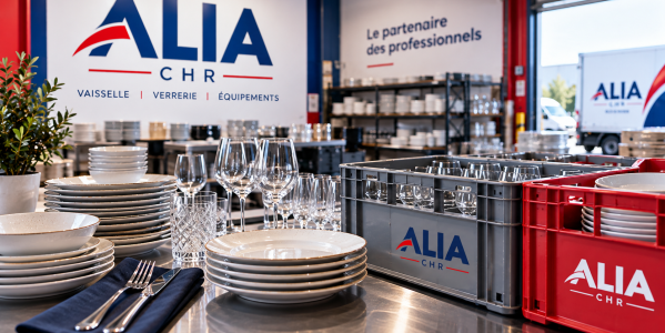 ALIA CHR : votre grossiste en vaisselle professionnelle pour équiper votre établissement