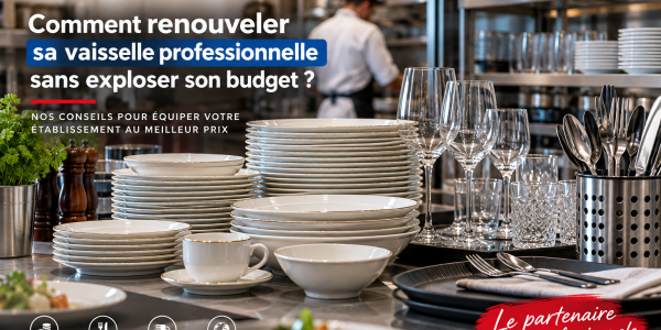 Comment renouveler sa vaisselle professionnelle sans exploser son budget ?
