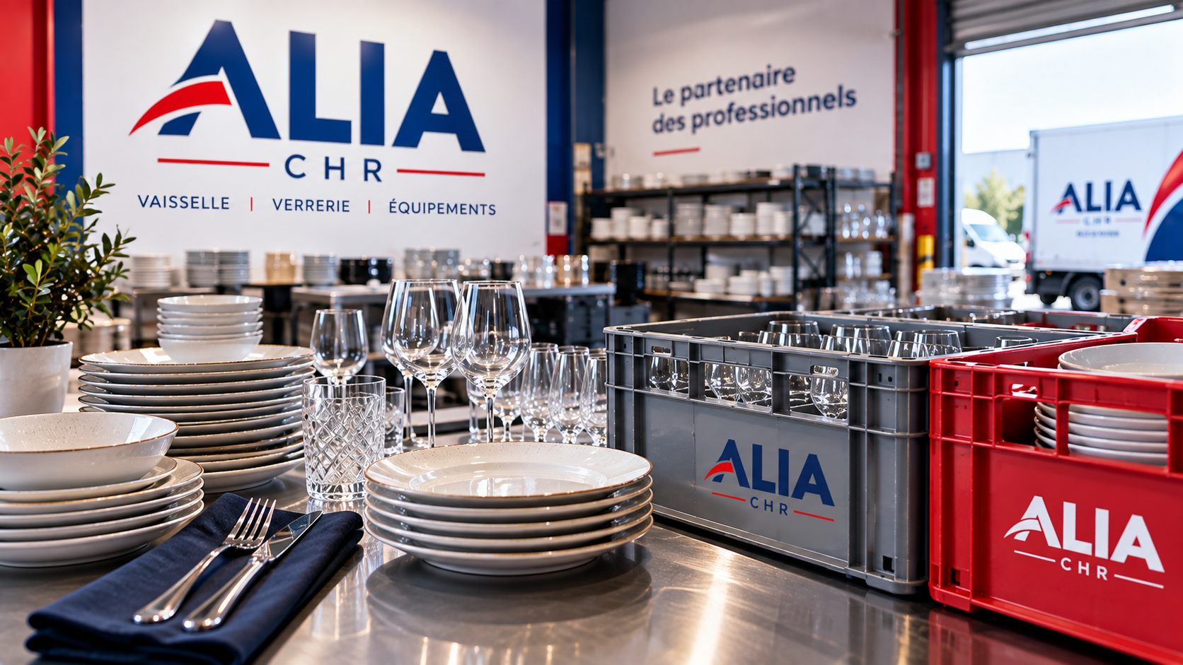 ALIA CHR : votre grossiste en vaisselle professionnelle pour équiper votre établissement