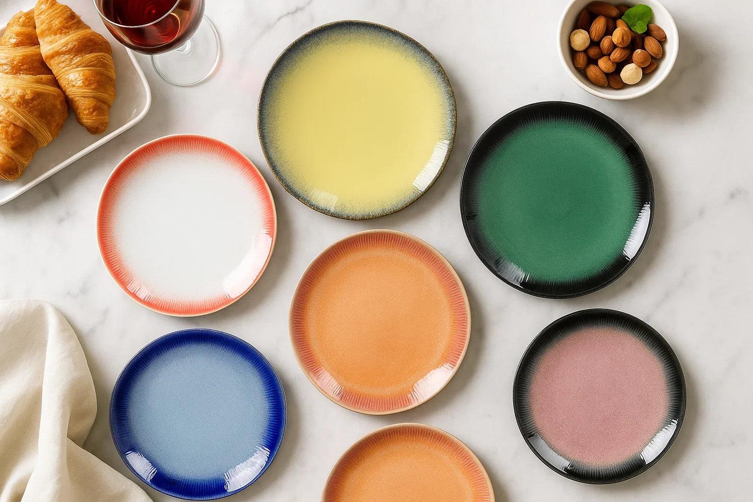 Le retour de la vaisselle colorée dans les restaurants